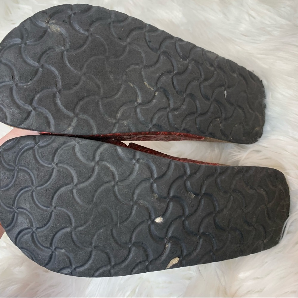 Birkenstock Betula Red Jewel Sandals - Picture 6 of 8